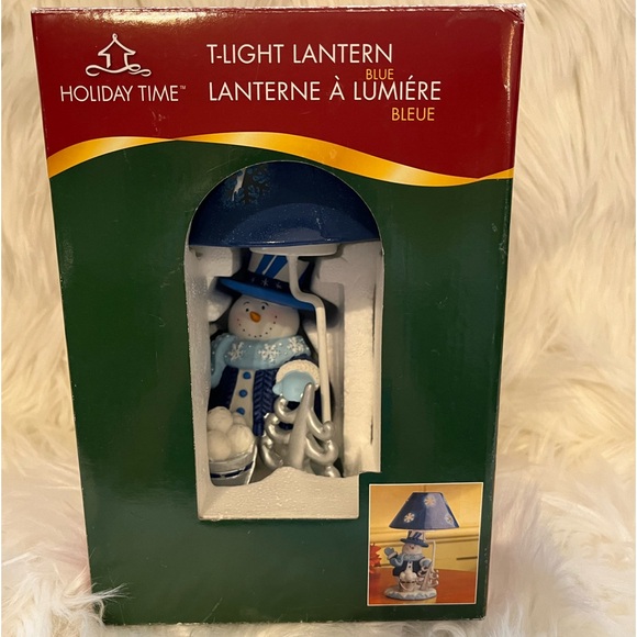 Christmas Decoration: Snowman Tea Light - Picture 1 of 6